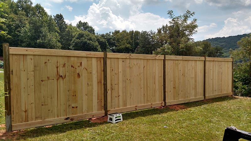 The Privacy Fence Project | Florida Fence Builders | SMITHERY Post & Plank